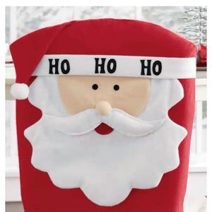Santa Hair Cover Slip Christmas Home Decor
